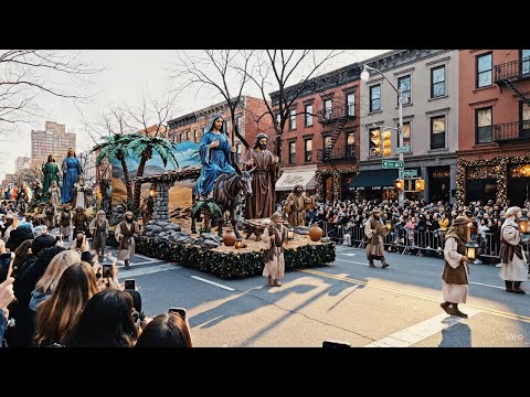 Jesus Parade in New York: A Live Nativity Christmas Celebration