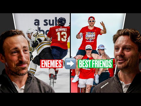 Brad Marchand and Sam Reinhart: the friendship nobody expected