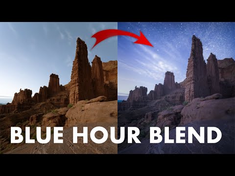 Blue Hour Blending From Start to Finish - COMPLETE Tutorial