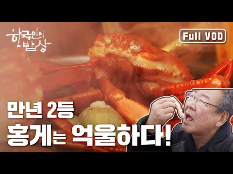 [한국인의밥상] 만년 2등, 홍게는 억울하다! (Full VOD)