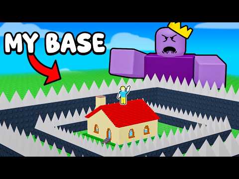 I Survived 100 WAVES of ZOMBIES in Roblox build ur base…