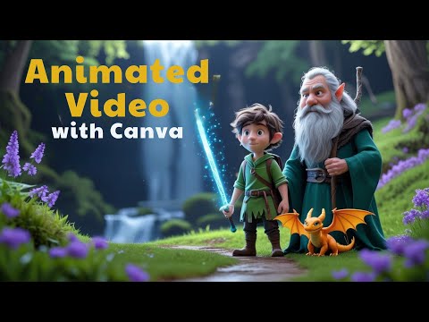 Create Viral Animated Videos with Canva – Easy &amp; Fast Animation Tutorial"