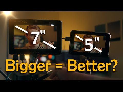 5" vs 7" Camera Monitors: Bigger Is Better... Except When It Isn't