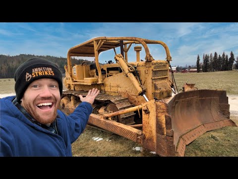 I Bought another MASSIVE Caterpillar D8 Dozer! (sight unseen)