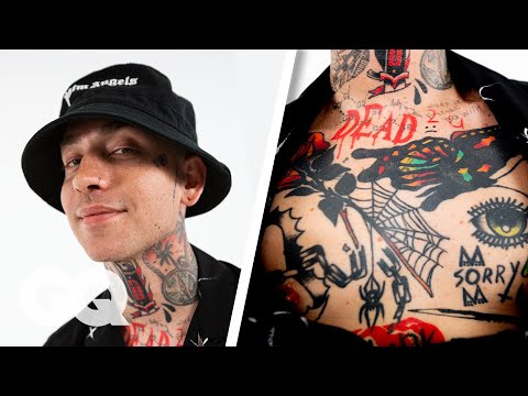 blackbear Breaks Down His Tattoos | GQ