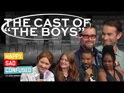 THE BOYS cast talks auditions, season 4, famous scenes, guest stars, & more I Happy Sad Confused