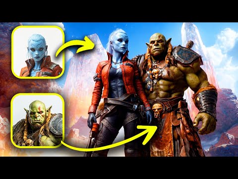 Kling Elements Tutorial - Multiple Consistent Characters, Clothing, Environments and More