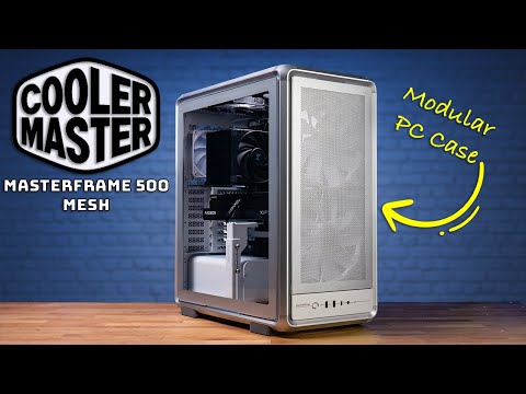Cooler Master's Most Ambitious PC Case Yet! MasterFrame 500 Mesh Review.