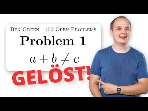Mathe-News: 🚨 Problem 1 wurde gelöst!