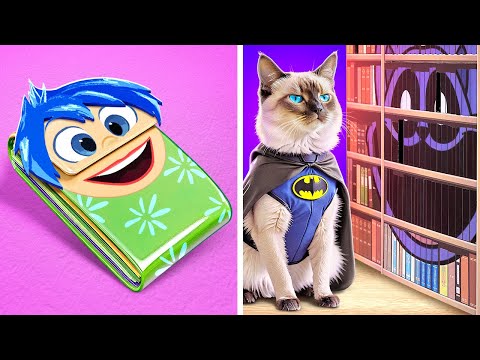 GIANT Cardboard Maze For Super Hero Cat 🤯  Big Cat Gadgets