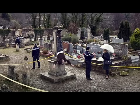 АТМОСФЕРНЫЙ ФРАНЦУЗСКИЙ ДЕТЕКТИВ! ТЕЛО МОНАХА НА КЛАДБИЩЕНСКОМ КРЕСТЕ! УБИЙСТВО В ФРЕСАНЖЕ