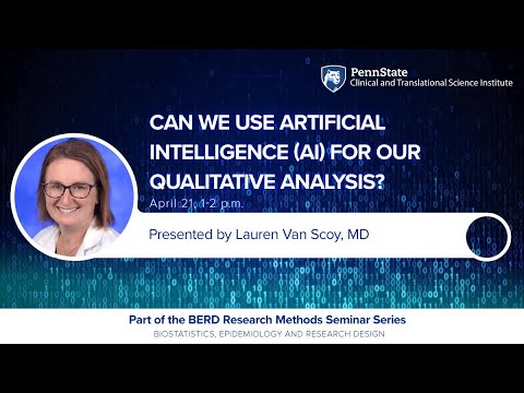 Can we use artificial intelligence (AI) for our qualitative analysis?