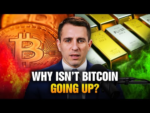 Why Isn't Bitcoin Going Up While Gold & Silver Are Surging?