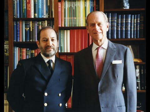 Interview with HRH Prince Philip at Buckingham Palace.  1995