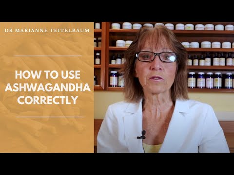 How to Use Ashwagandha Correctly