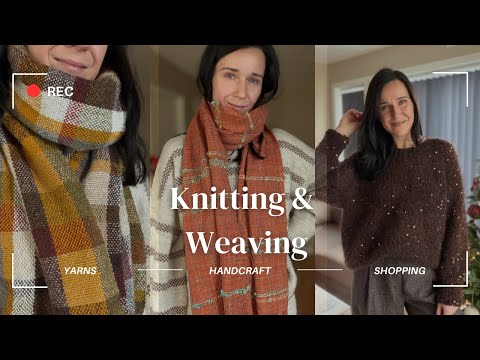 Успеть к Рождеству 🎄 Свитеры с пайетками. Покупка бобинной пряжи. 