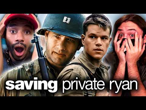 GEN-Z FIRST TIME WATCHING *SAVING PRIVATE RYAN (1998)* | Tom Hanks | Group Movie Reaction