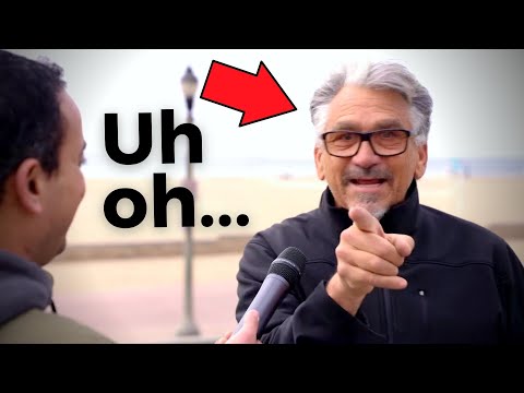 Jewish Man Gets Fired Up When Christian Mentions Jesus!