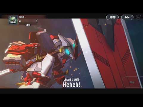 SD Gundam G Generation Eternal - Gundam Astray Red Frame Custom(EX) Attacks