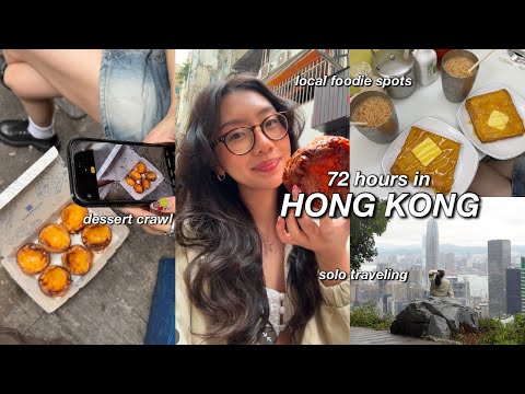 3 days ALONE in hong kong 🇭🇰 every thing i ate, things to do & exploring a NEW city