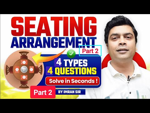 Seating Arrangement Tricks | Reasoning Tricks | Maths Tricks | imran sir maths