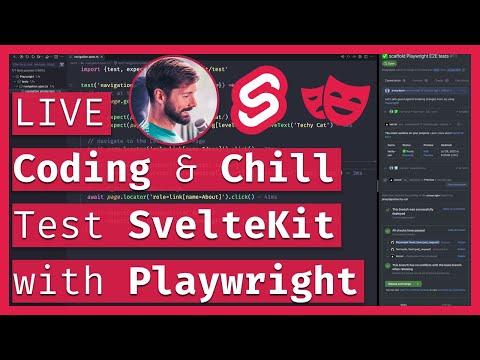 Test SvelteKit with Playwright 🧪 LIVE Coding & Chill