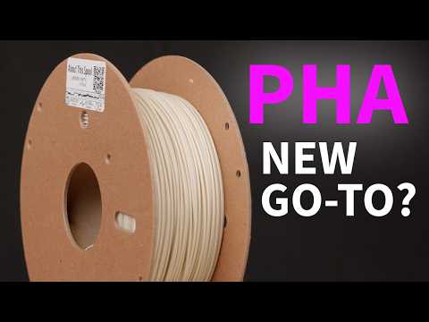Cold Bed, No Warping, Super Tough: PHA Filament Tested!