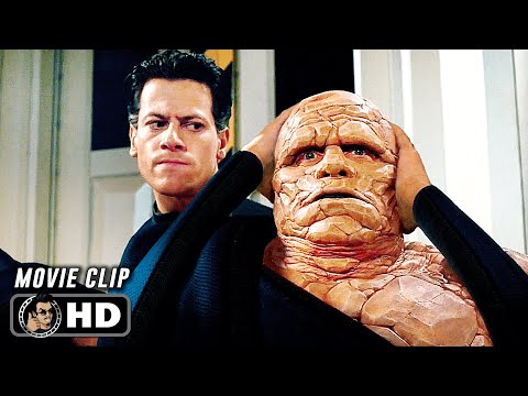 Mr. Fantastic Vs The Thing Fight Scene | FANTASTIC FOUR (2005) Movie CLIP HD