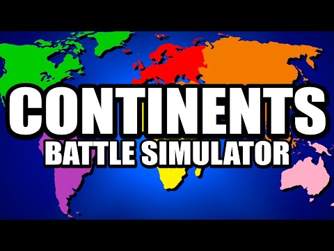 I Created A Continents Battle Simulator!
