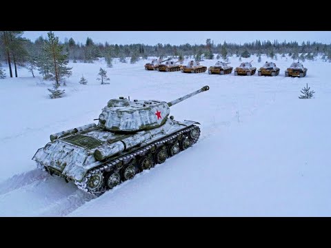 Когда остался один ис 2 против 12 пантер, командир придумал тактику которая вошла в историю!