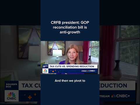 CRFB president: GOP reconciliation bill is anti-growth