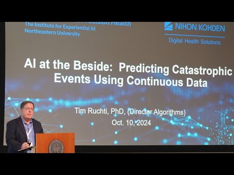The State of AI in Precision Health: Timothy Ruchti on Using Data to Predict Catastrophic Events