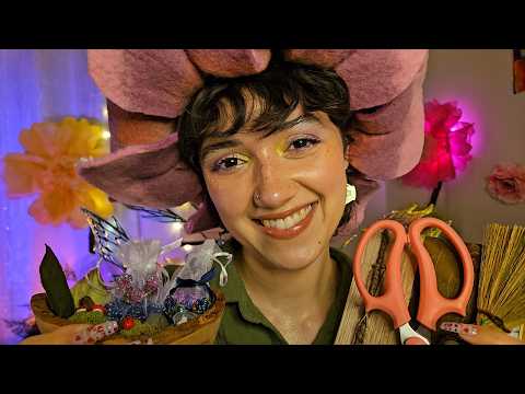 ASMR Fairy Tends Your Inner Garden 🌸 (affirmation, self care, whisper, roleplay, personal attention)