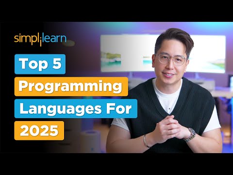 Top 5 Programming Languages For 2025 | High Paying Programming Languages For 2025 | Simplilearn