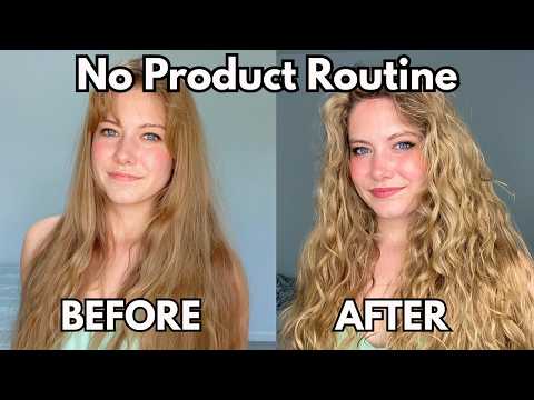 How to see if YOU have WAVY hair for $0 // NO PRODUCTS
