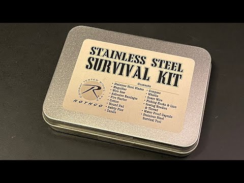 Rothco Stainless Steel Survival Kit