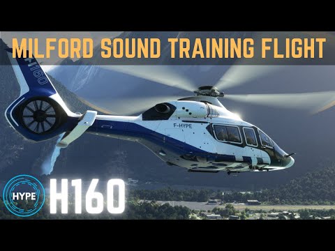 NZA Simulations Milford Sound NZMF - HPG H160 Training Flight - Microsoft Flight Simulator
