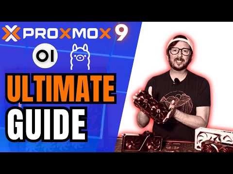 Local Ai Server Setup Guides Proxmox 9 - OpenWEBUI Ollama in LXC w/ GPU Passthrough