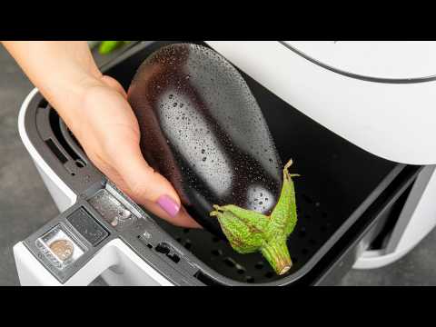 Eggplant + Air Fryer = My New Obsession!
