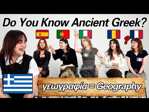 Ancient Greek l Can Romance Language Speakers Guess Ancient Greek Words?