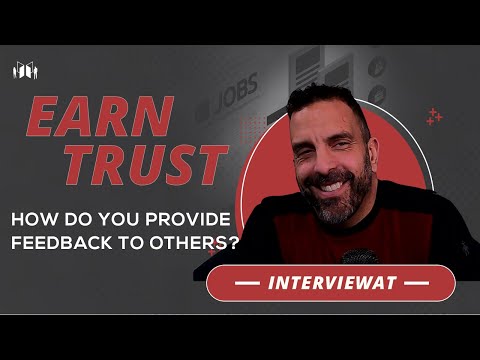 Amazon Leadership Principle of Earn Trust in a Sr PR Manager Interview