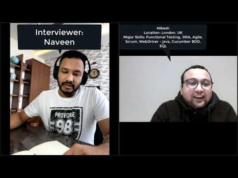 Testing Mock interview - 5 Years of Experience - Manual + Automation (UK - London Based Candidate)