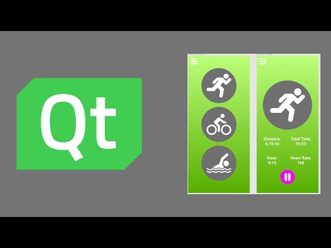 Testing out QML Preview with a Fitness Tracker!