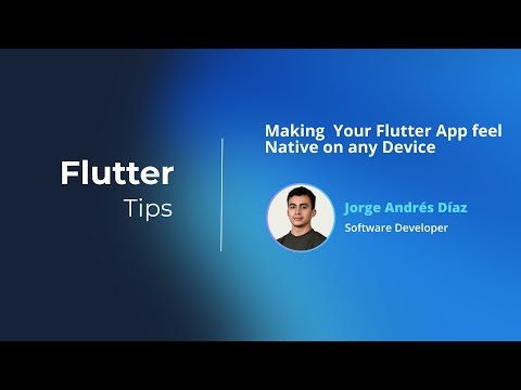 Flutter Tip #15 | Making Your Flutter App feel Native on any Device