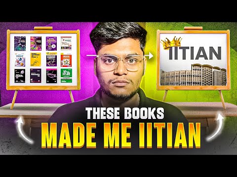 Get IIT Bombay with These 12 BOOKS🔥| Best Books For IIT JEE Preparation #iitjee