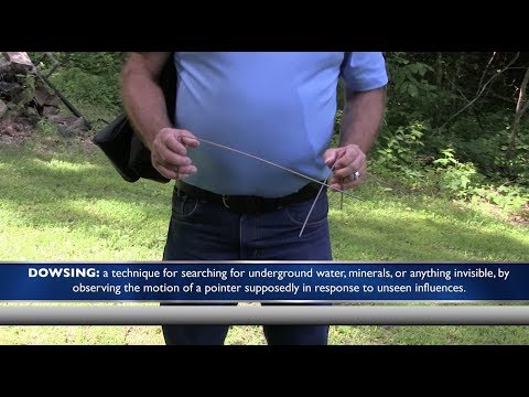 History of Water Dowsing with "What's Below"