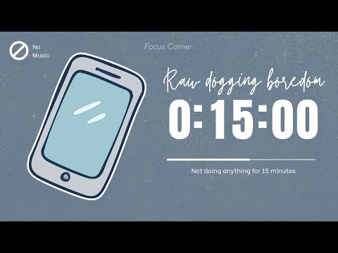If You See This While Scrolling, It’s a Sign | 15 Minutes of Rawdogging Boredom
