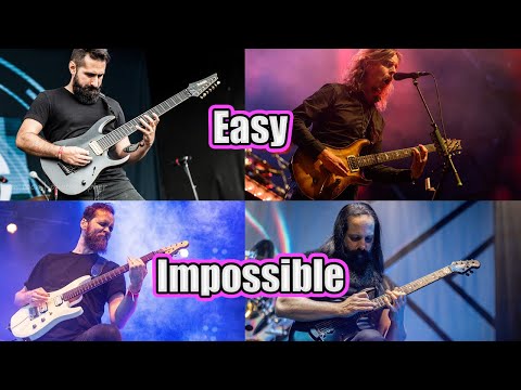 Prog Metal Solos But They Get Increasingly More Difficult!!