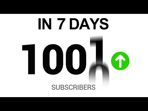 This is Dumb, But it Guarantees You 1,000 Subscribers