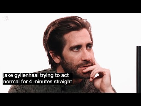 jake gyllenhaal radiating chaotic energy during the ffh press tour